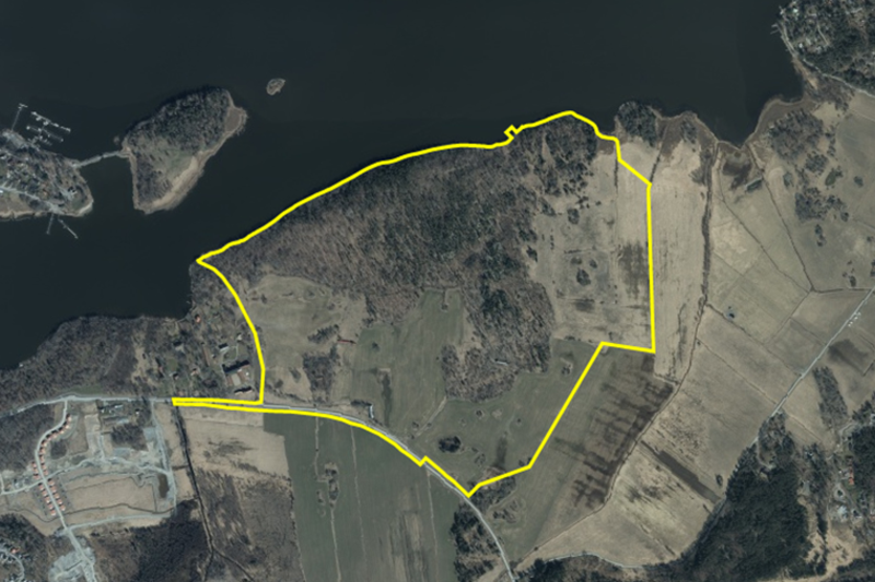Planområde, Björnö etapp 2 och 3