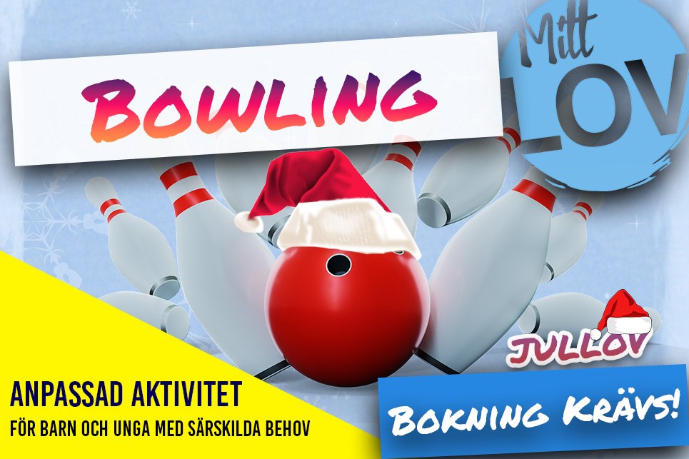 Bowling tillsammans med Mitt Lov - Anpassad aktivitet