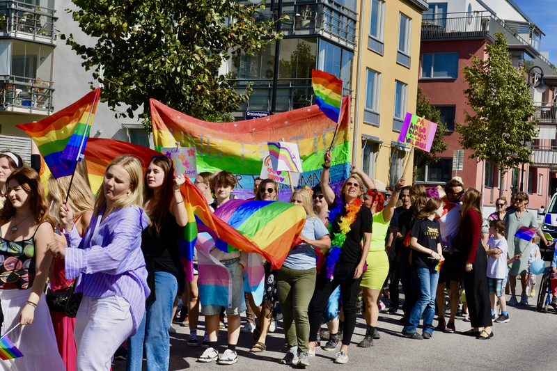 Folkmassa, Roslagen Pride