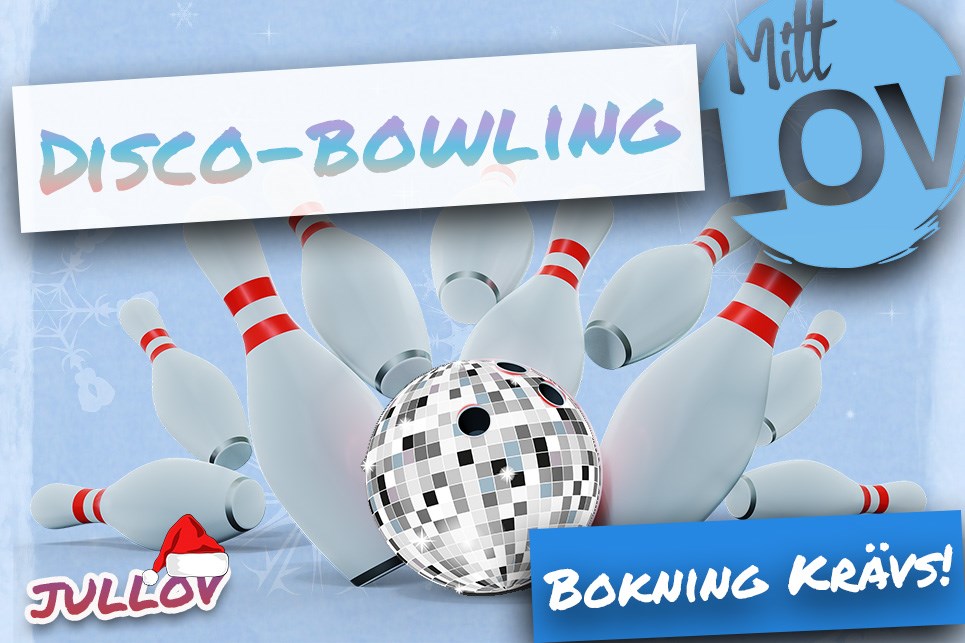 Discobowling tillsammans med Mitt Lov - för dig mellan 10-17år