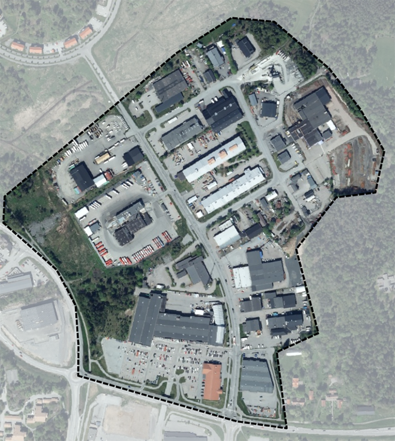 Utvecklingsområde Norra Knutby torg och industriområdet
